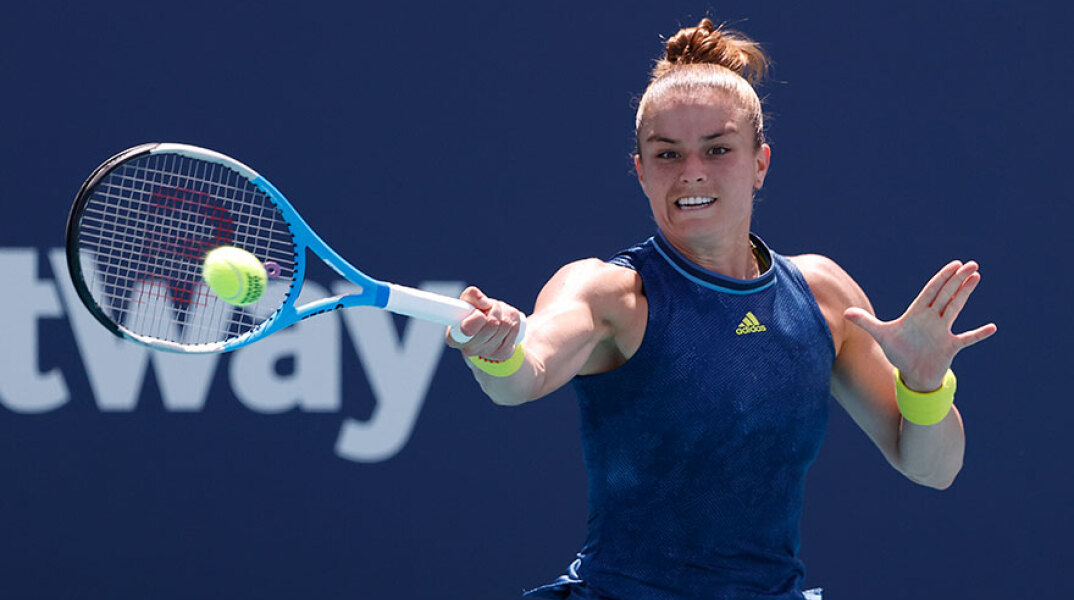 Η Μαρία Σάκκαρη στο Miami Open