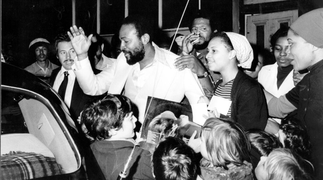 O Marvin Gaye στο Mangrove Cafe, Λονδίνο, 1 Οκτωβρίου 1976