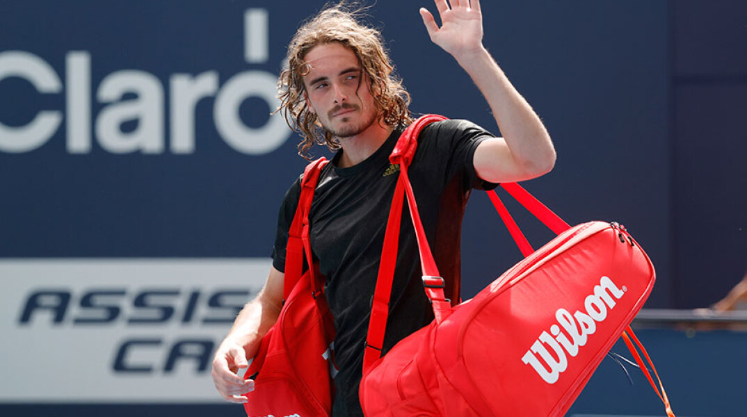 Στέφανος Τσιτσιπάς - Ήττα και αποκλεισμός στο Miami Open