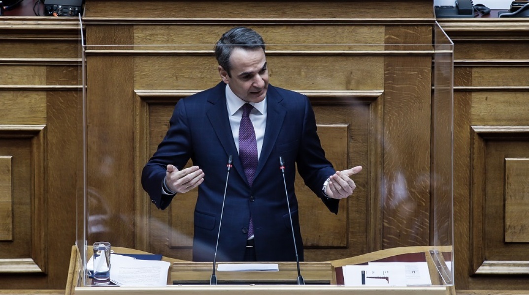 Ο πρωθυπουργός Κυριάκος Μητσοτάκης 