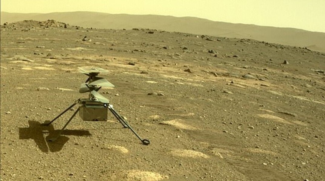 Άρης: Το ελικόπτερο της NASA επιβίωσε στην πρώτη του νύχτα με -90 βαθμούς Κελσίου