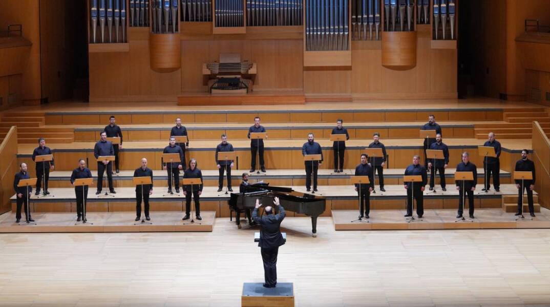 Το ΜΕΙΖΟΝ Ensemble ερμηνεύει στο Μέγαρο Μουσικής την Πολυφωνική Μελοποίηση του Ύμνου στην Ελευθερία του Νικόλαου Μάντζαρου