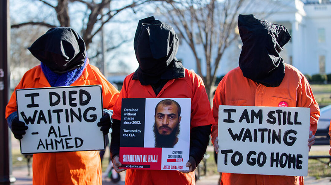 Διαμαρτυρία για να κλείσουν οι φυλακές στο Γκουαντάναμο