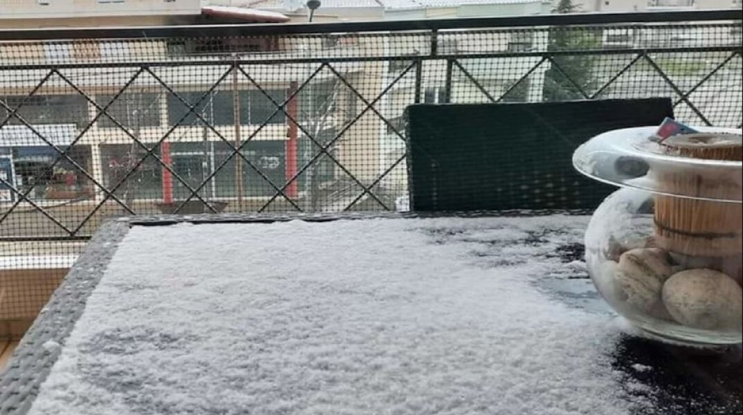 Κοζάνη χιονόπτωση