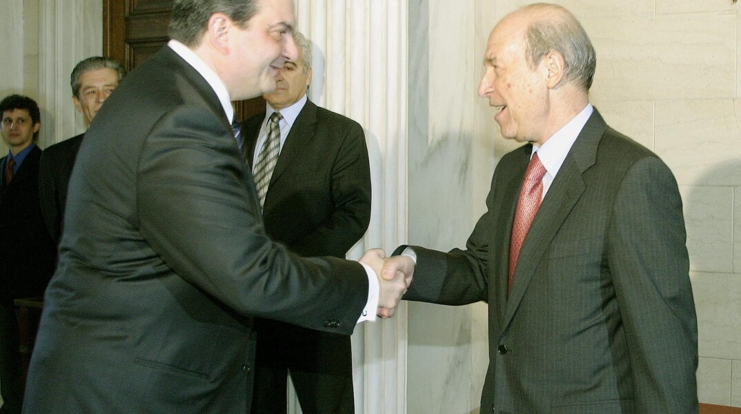 Κώστας Καραμανλής - Κώστας Σημίτης 