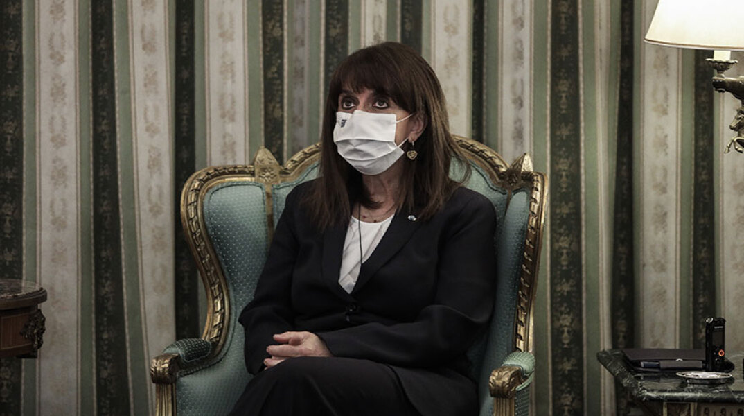 Κατερίνα Σακελλαροπούλου - Η Πρόεδρος της Δημοκρατίας εξέφρασε τα συλλυπητήριά της για τον πρίγκιπα Φίλιππο