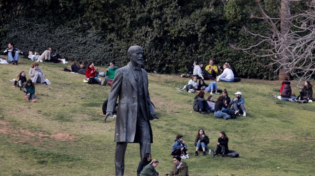 Στιγμιότυπο από την περίοδο του lockdown στην Αθήνα