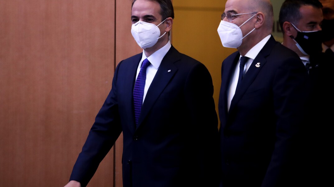 Κυριάκος Μητσοτάκης - Νίκος Δένδιας 