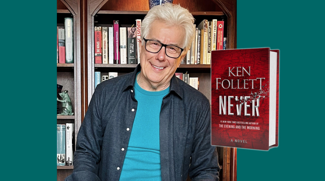 Ken Follett: O συγγραφέας των διαδοχικών best seller επανέρχεται με το «Never». Η ATHENS VOICE συμμετείχε στην παγκόσμια συνέντευξη Τύπου