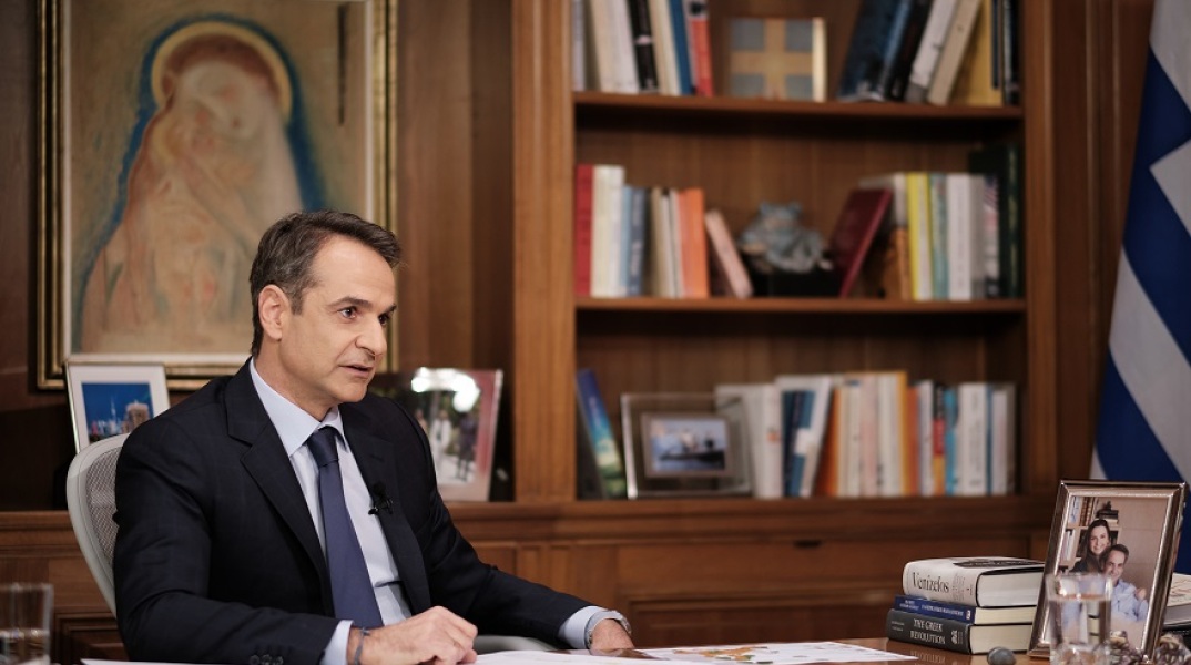 Ο πρωθυπουργός Κυριάκος Μητσοτάκης 