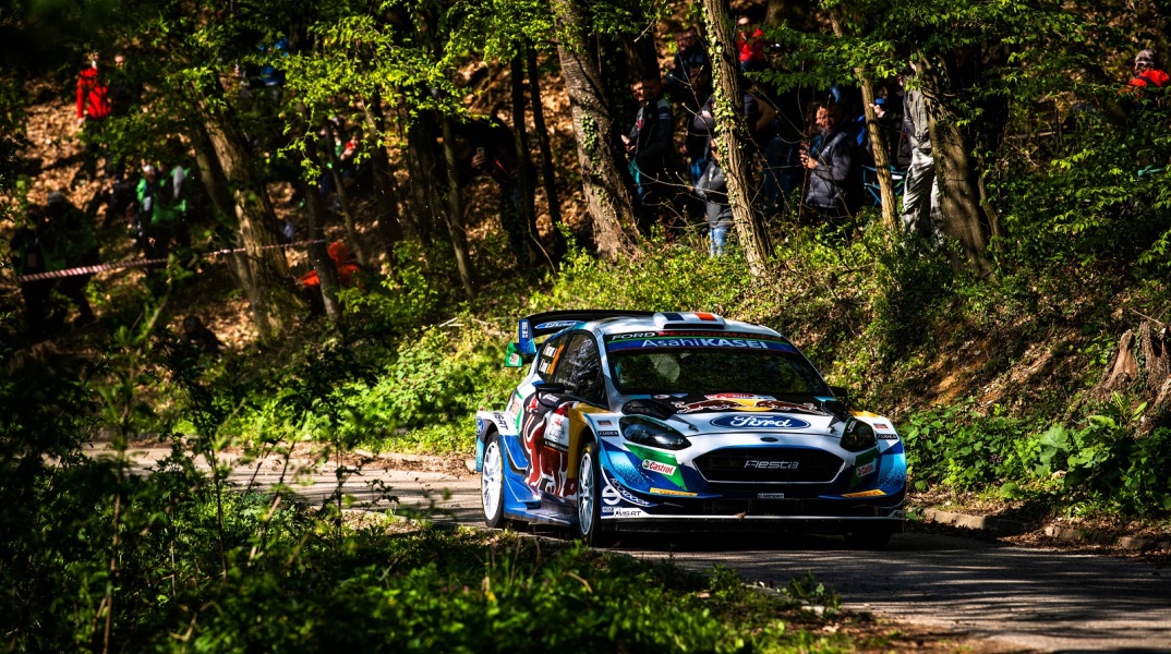 Στιγμιότυπο από το Παγκόσμιο Πρωτάθλημα Ράλι στην Κροατία