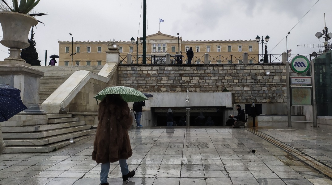 Βροχή στην Αθήνα