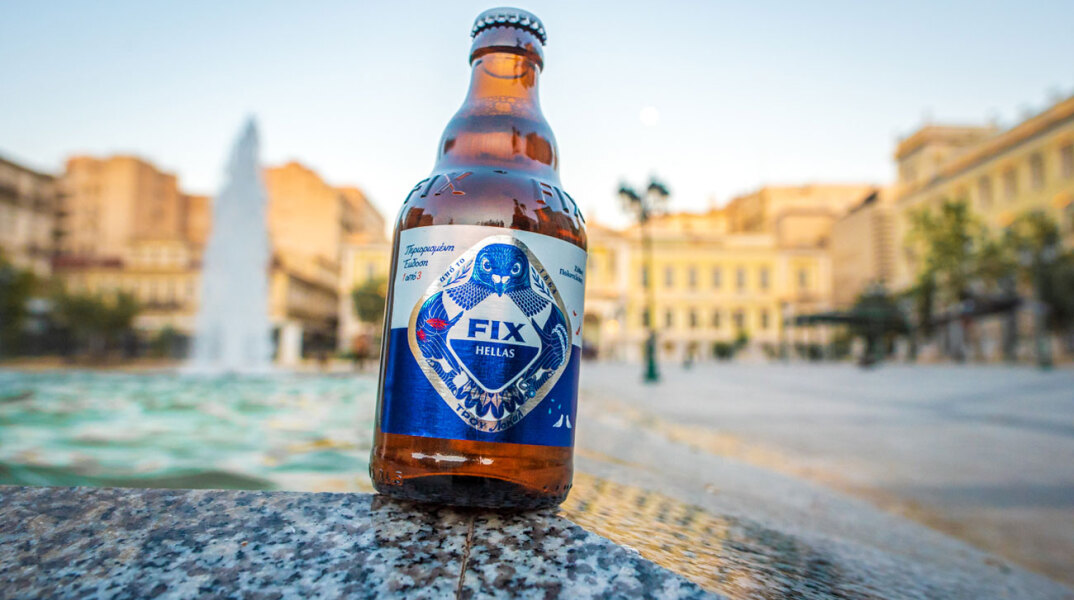 Μπίρα Fix στην πλατεία Κοτζιά