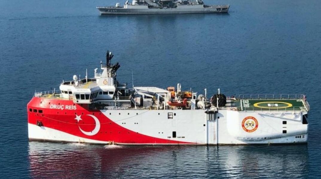Το τουρκικό ερευνητικό πλοίο Oruc Reis 