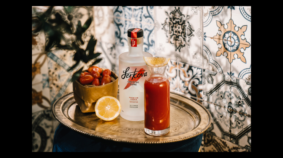 Serkova Crystal Pure, Bloody Mary ή Crystal Martini; 