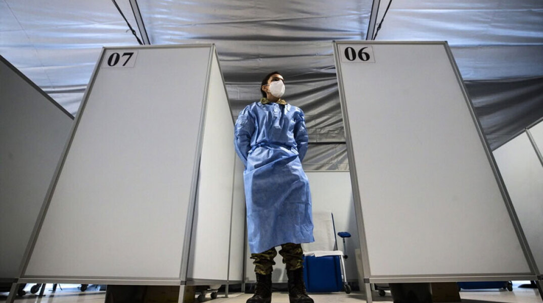 Ιταλία: Εμβολιαστικό κέντρο για τον κορωνοϊό