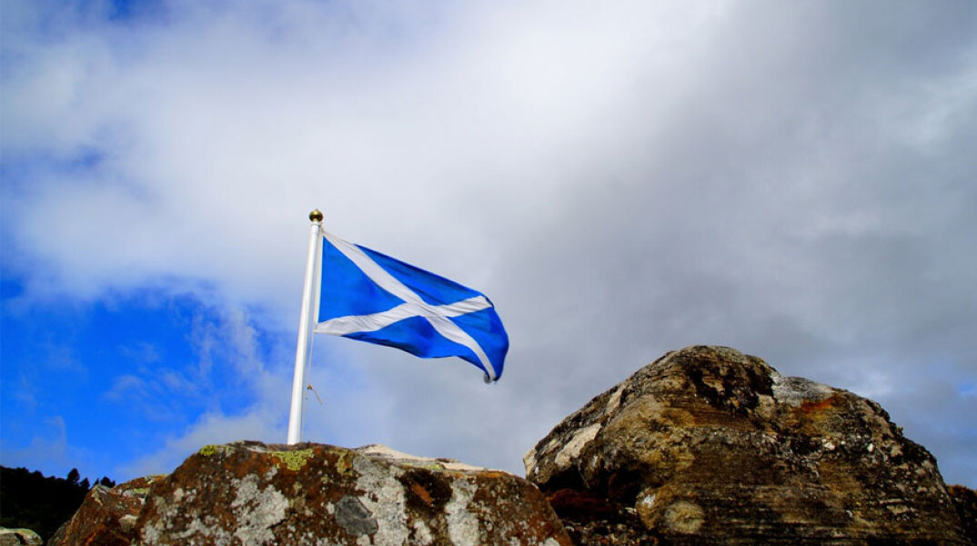 Σημαία της Σκωτίας (ΦΩΤΟ ΑΡΧΕΙΟΥ)