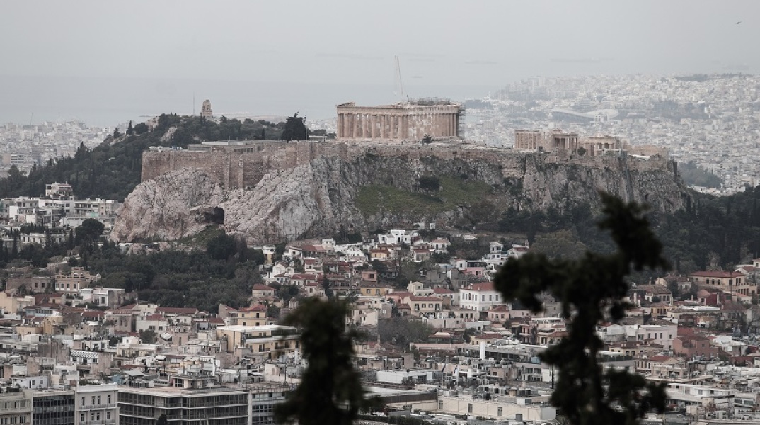 Σκόνη στον Αττικό ουρανό