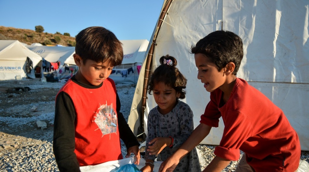 Καταυλισμός φιλοξενίας προσφύγων και μεταναστών στο Καρά Τεπέ Λέσβου