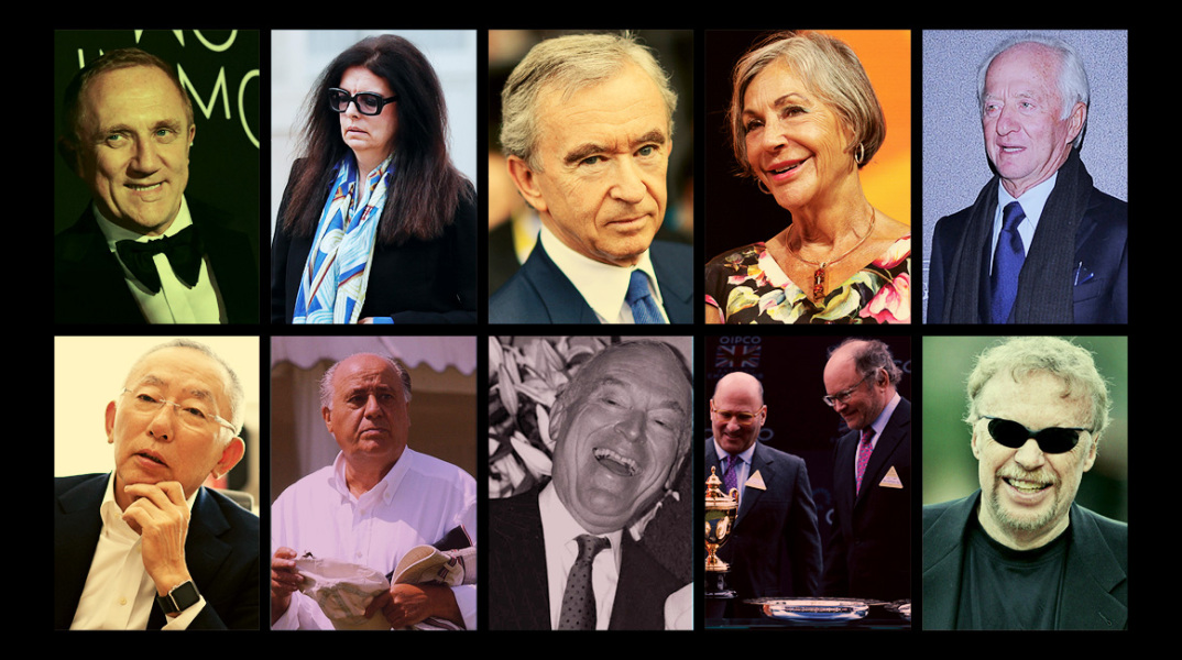 Οι 10 πιο πλούσιοι άνθρωποι της μόδας για το 2021