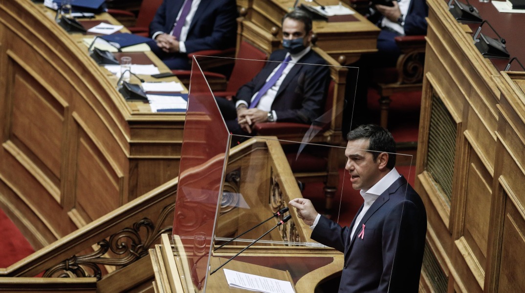 Αλέξης Τσίπρας- Κυριάκος Μητσοτάκης 