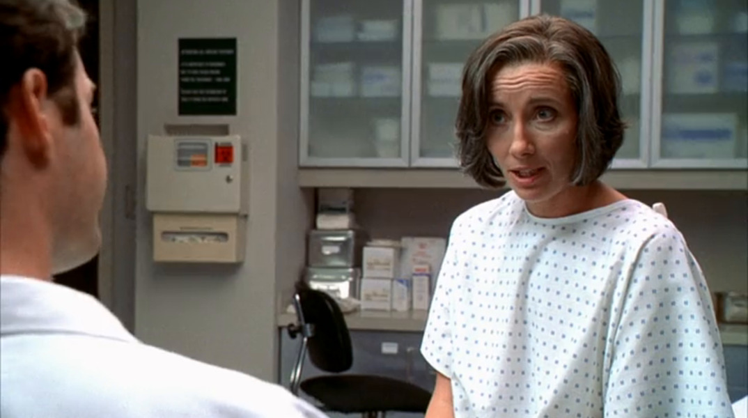 Η ηθοποιός Έμα Τόμσον στην ταινία Wit του Μάικ Νίκολς