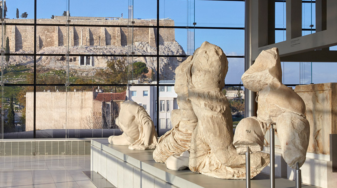 Το εσωτερικό του Μουσείου Ακρόπολης 