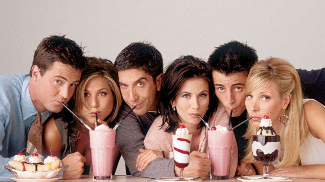 Οι έξι πρωταγωνιστές της σειράς «Τα Φιλαράκια»