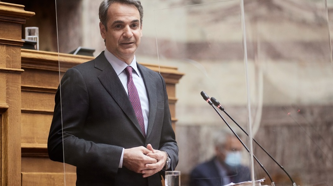 Ο πρωθυπουργός Κυριάκος Μητσοτάκης