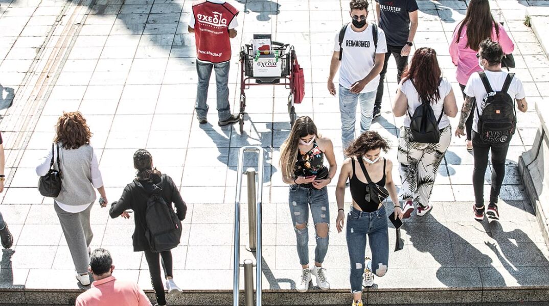 Έξοδος του μετρό Συντάγματος