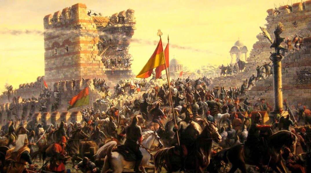 Πίνακας για την Άλωση της Κωνσταντινούπολης
