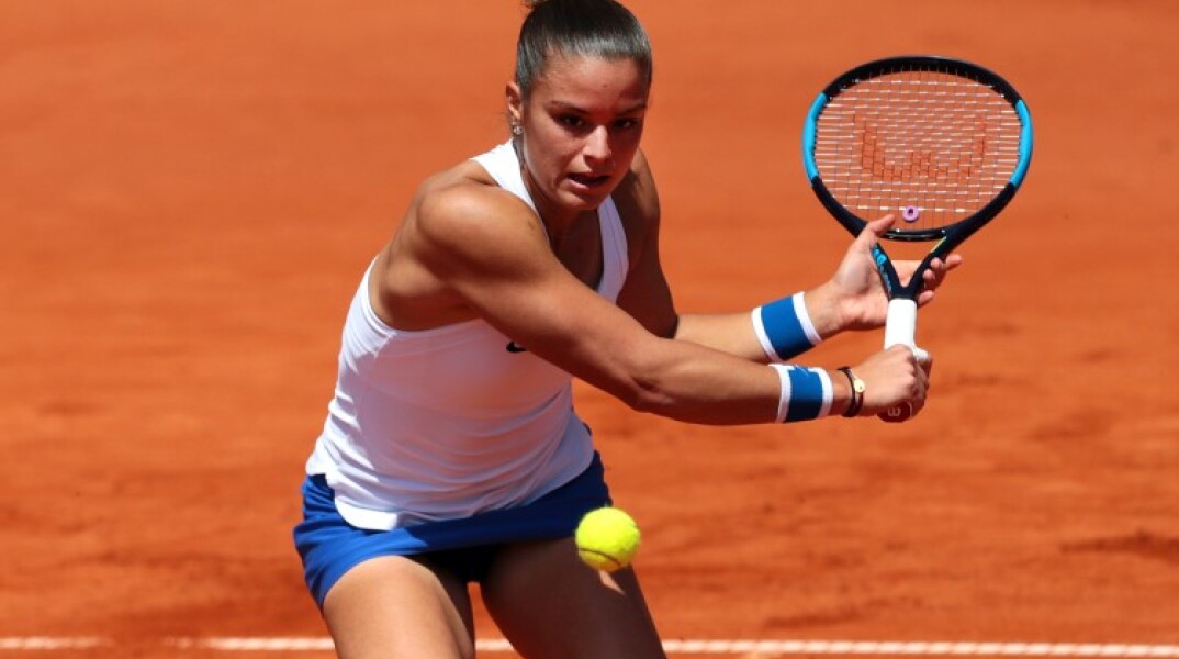 Μαρία Σάκκαρη στο Ρολάν Γκαρός©ΑΠΕ-ΟΡΕΣΤΗΣ ΠΑΝΑΓΙΩΤΟΥ