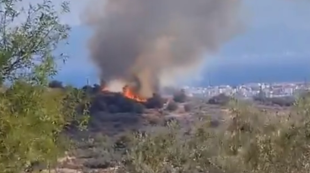 Πυρκαγιά στην Αίγινα