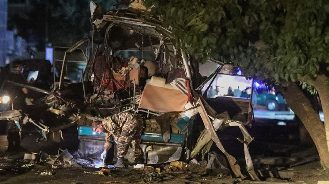 Αφγανιστάν - Βόμβα σε λεωφορείο στην Καμπούλ