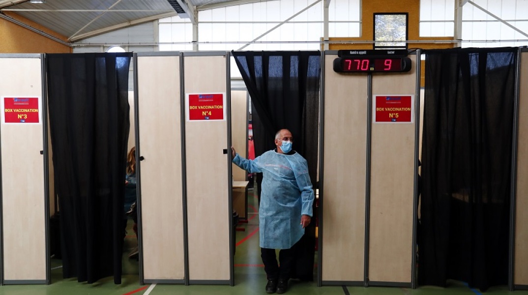 Εμβολιασμοί κατά του κορωνοϊού στη Γαλλία