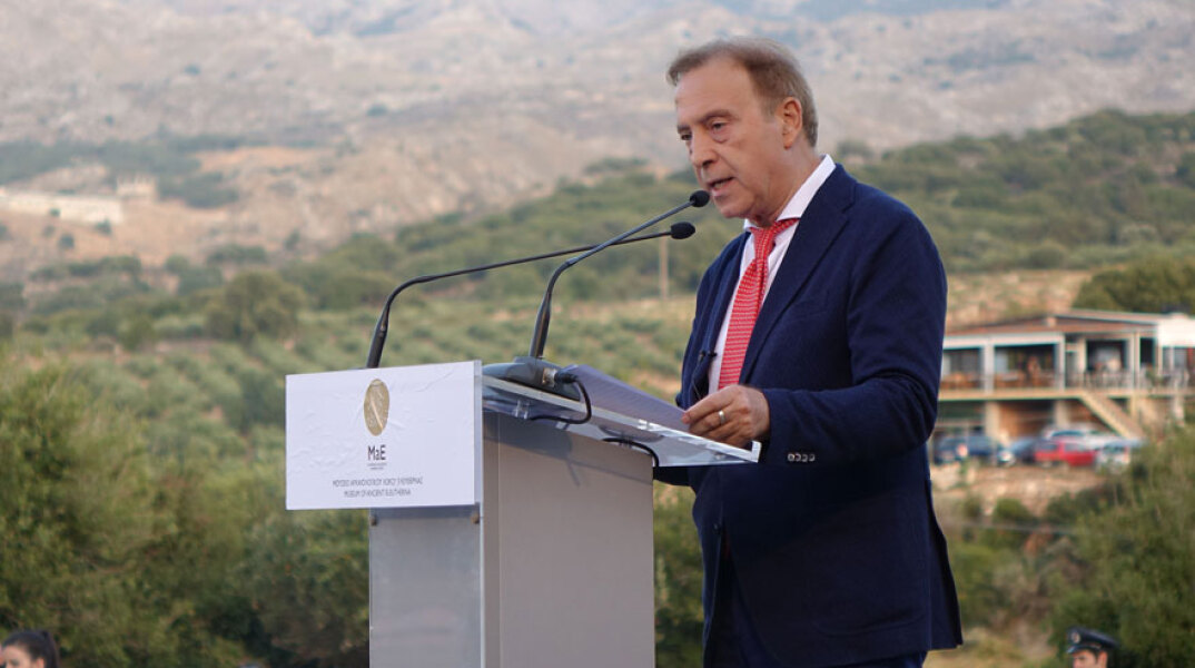 Νίκος Σταμπολίδης, ο πρώτος γενικός διευθυντής στο Μουσείο Ακρόπολης (ΦΩΤΟ ΑΡΧΕΙΟΥ)