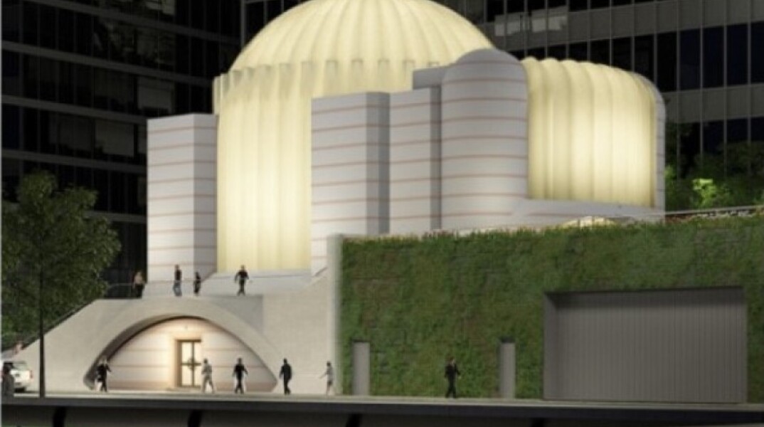 Ο Ι.Ν του Άη-Νικόλα στην Νέα Υόρκη εξωτερικά©ΑΠΕ-ΜΠΕ