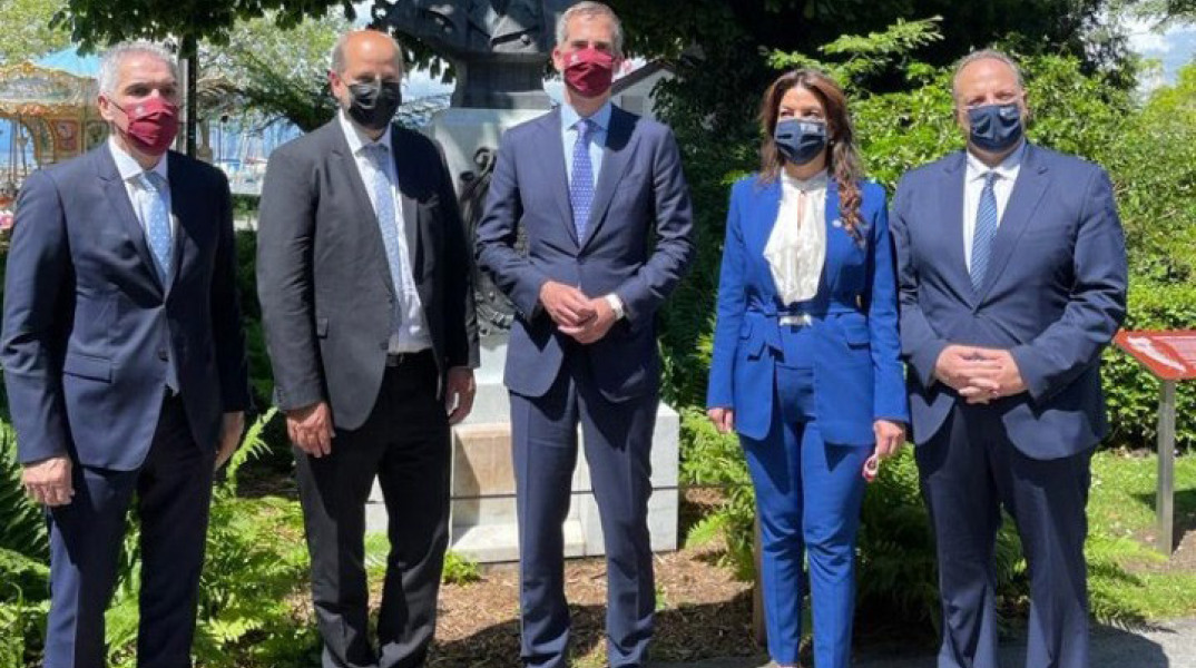 Κώστας Μπακογιάννης στη Λωζάνη, για την μετονομασία «Ιωάννης Καποδίστριας» τμήματος κεντρικού πάρκου 