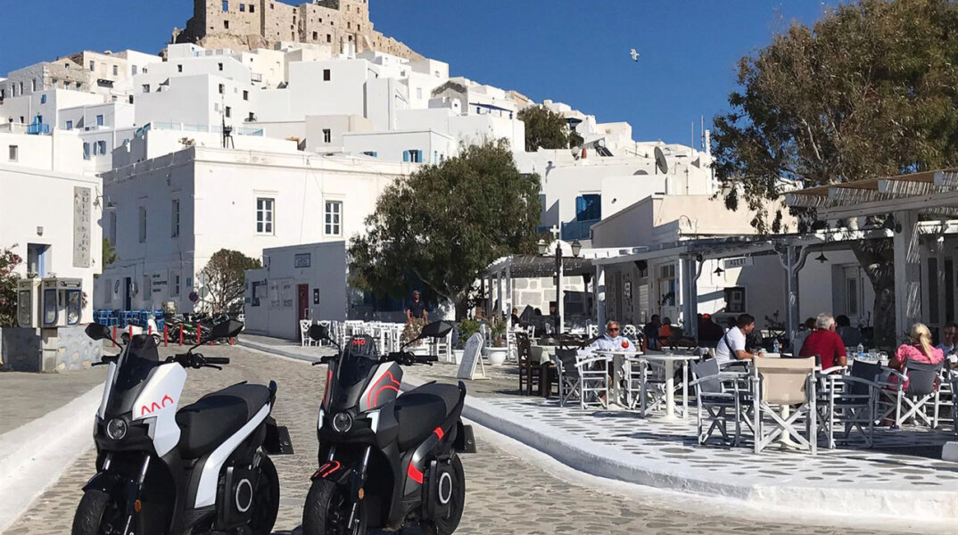 Seat MÓ eScooter 125 στην Αστυπάλαια