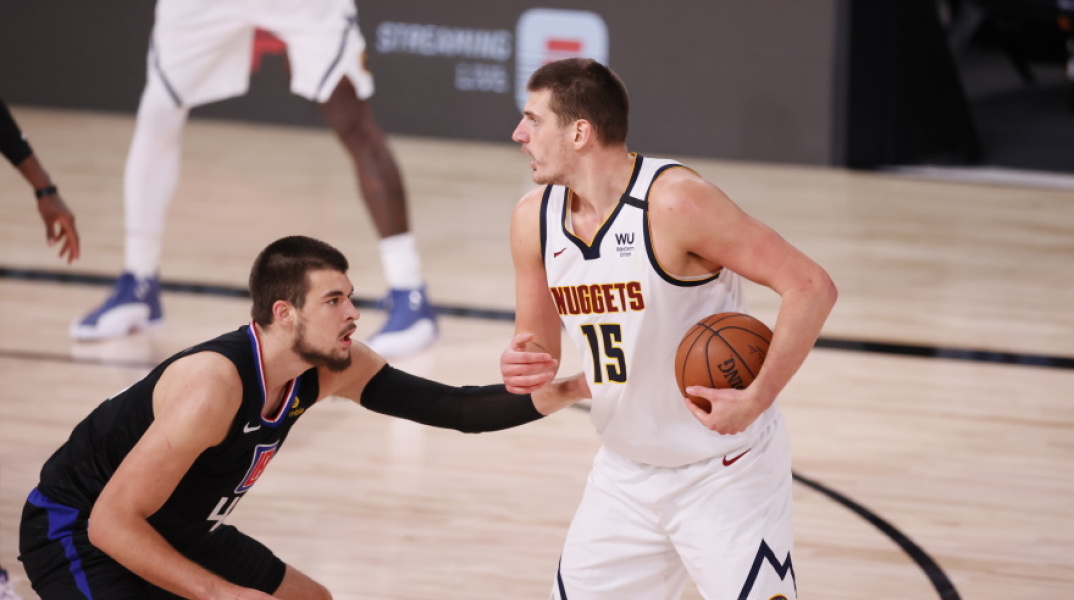 Στιγμιότυπο από αγώνα του Νίκολα Γιόκιτς