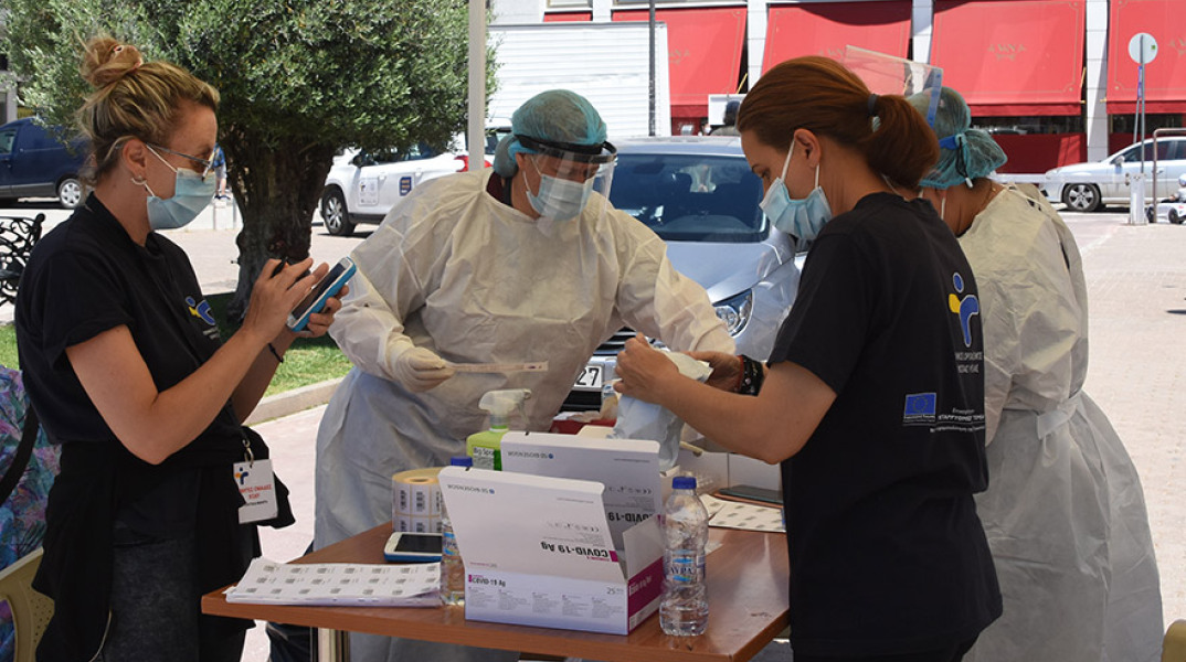 ΑΡΓΟΛΙΔΑ - Rapid test στο Άργος.