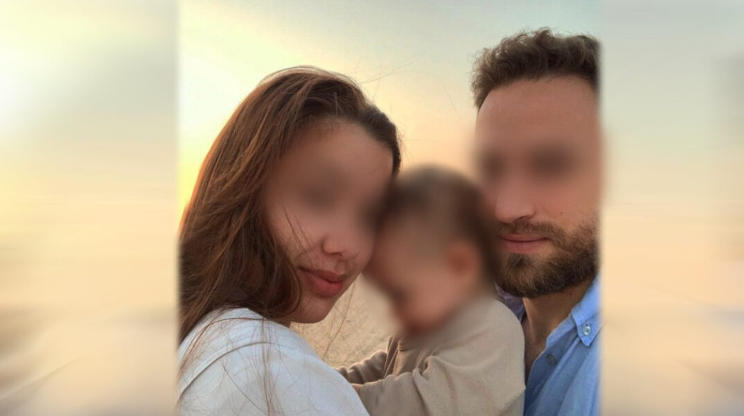 Ο 32χρονος πιλότος και η δολοφονημένη Καρολάιν με το μωρό τους