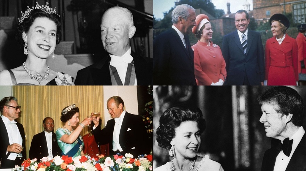 Βασίλισσα Ελισάβετ: Οι συναντήσεις της με προέδρους των ΗΠΑ