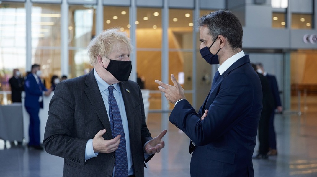 Ο Πρωθυπουργός Κυριάκος Μητσοτάκης στην Σύνοδο Κορυφής του ΝΑΤΟ στις Βρυξέλλες