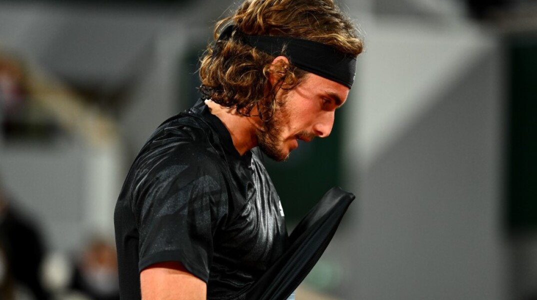 Ο Στλέφανος Τσιτσιπάς στο ROLAND GARROS©EUROKINISSI