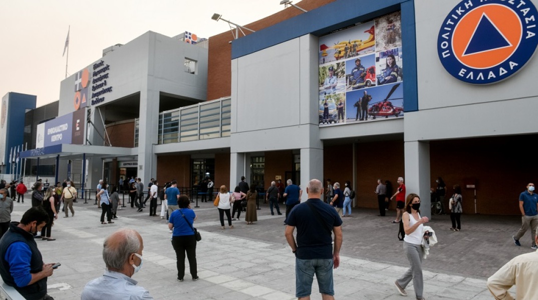 Εμβολιαστικό κέντρο Προμηθέας στο Μαρούσι 