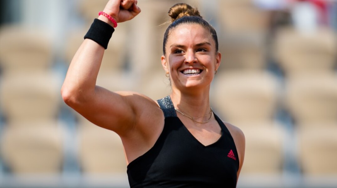 H Ελληνίδα τενίστρια Μαρία Σάκκαρη©Twitter@WTA_insider