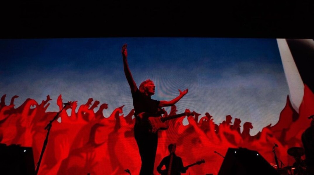Ο Ροτζερ Γουότερς των Pink Floyd σε συναυλία©Instagram/rogerwaters