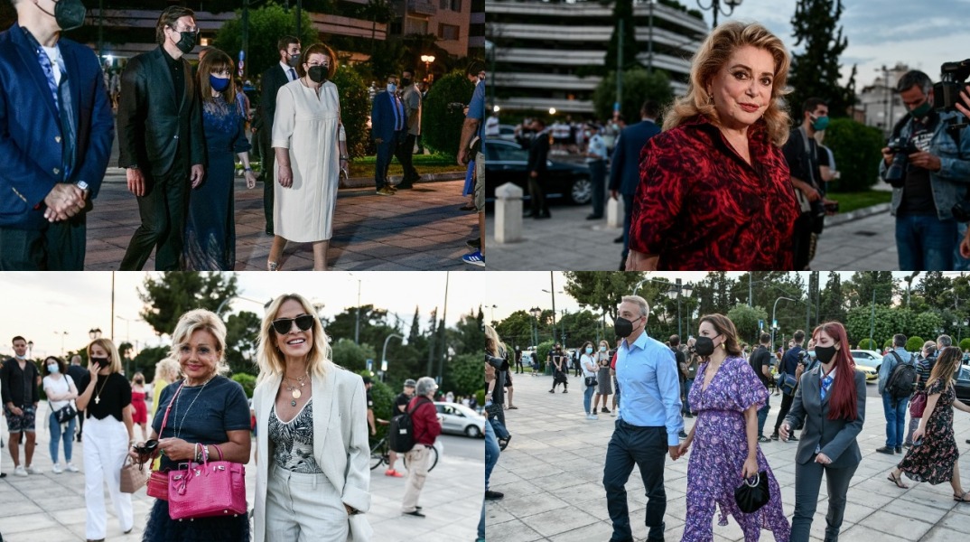 Καλεσμένοι στην επίδειξη του οίκου Dior στο Καλλιμάρμαρο