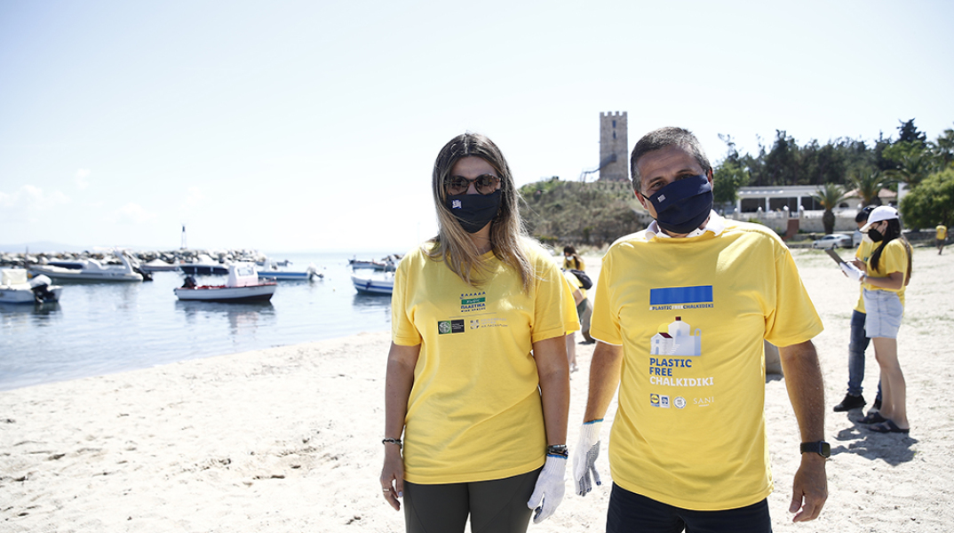 Σοφία Ζαχαράκη και Κωνσταντίνος Αραβώσης